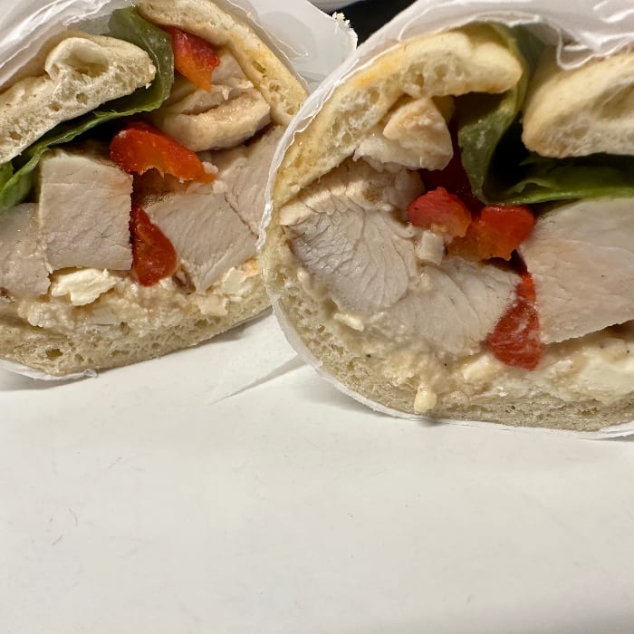 Chicken Pita Wrap.