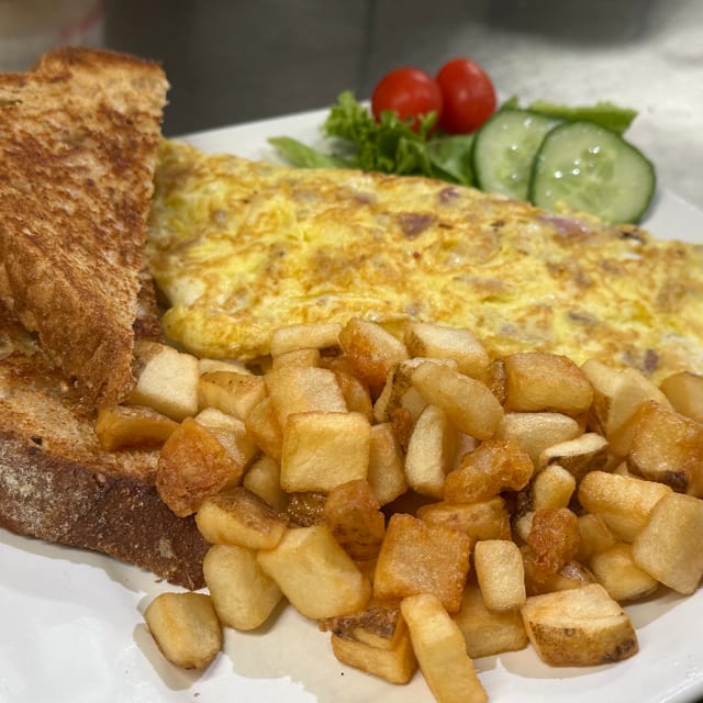 Sausage Omelet.