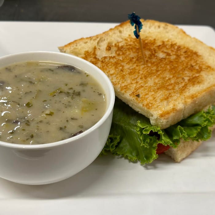 1/2 Sandwich & 1/2 Soup.