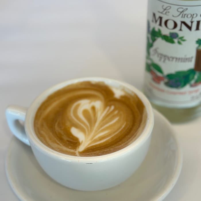 Peppermint Mocha Latte.